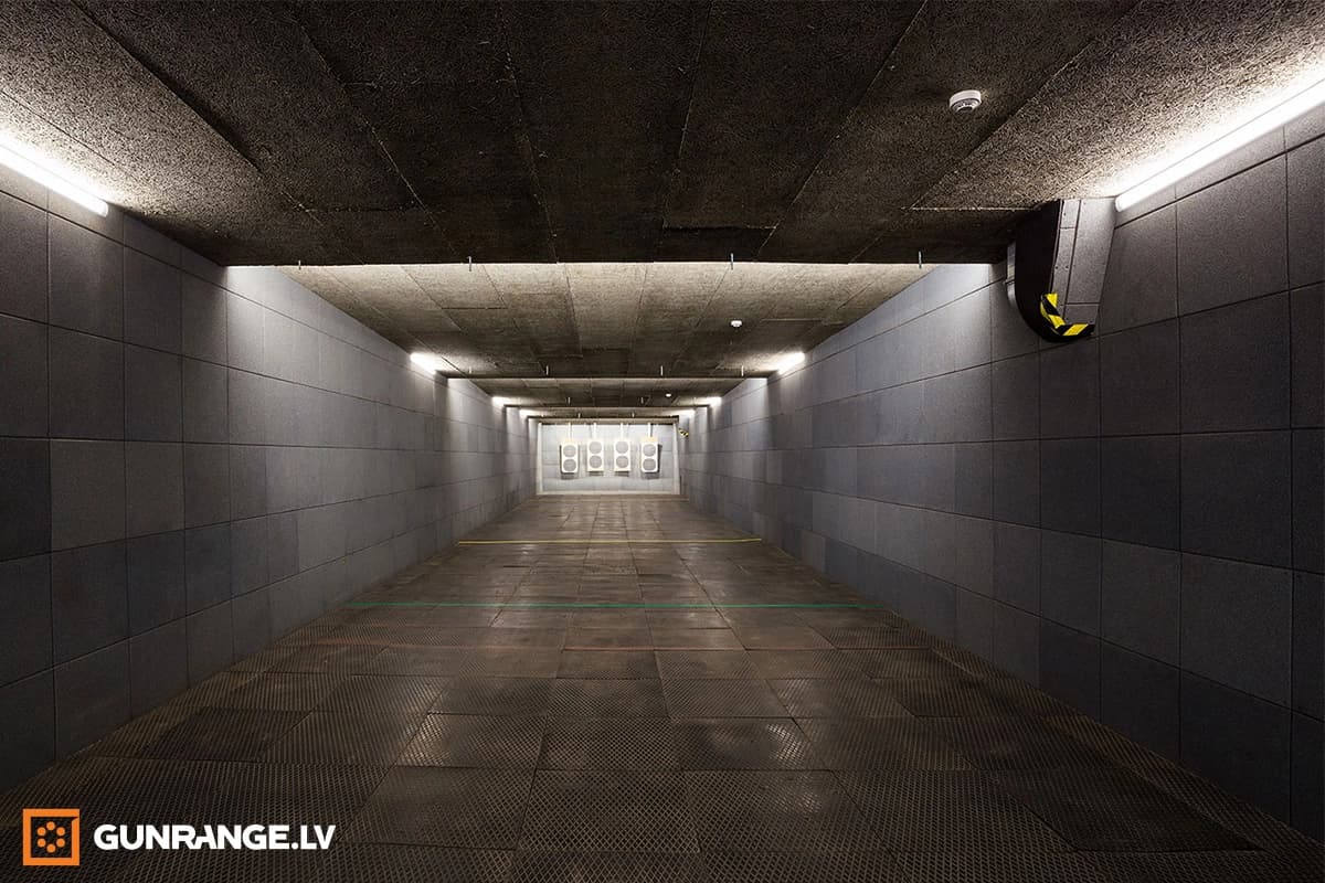 Inside the GunRange.lv facility